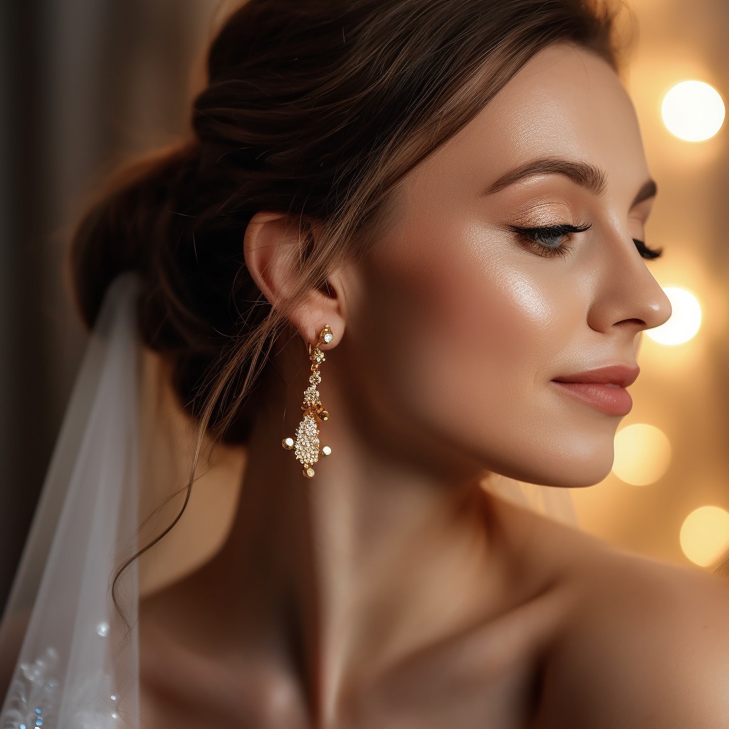 結婚耳環應該怎麽挑選？如何與臉型搭配？ 1